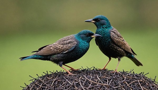 Comprendre les étourneaux sansonnets dans votre jardin