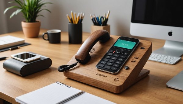 Des supports de téléphone en bois pour un bureau stylé et pratique
