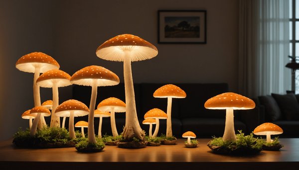 Lampes champignon : 10 astuces pour un éclairage chic chez vous